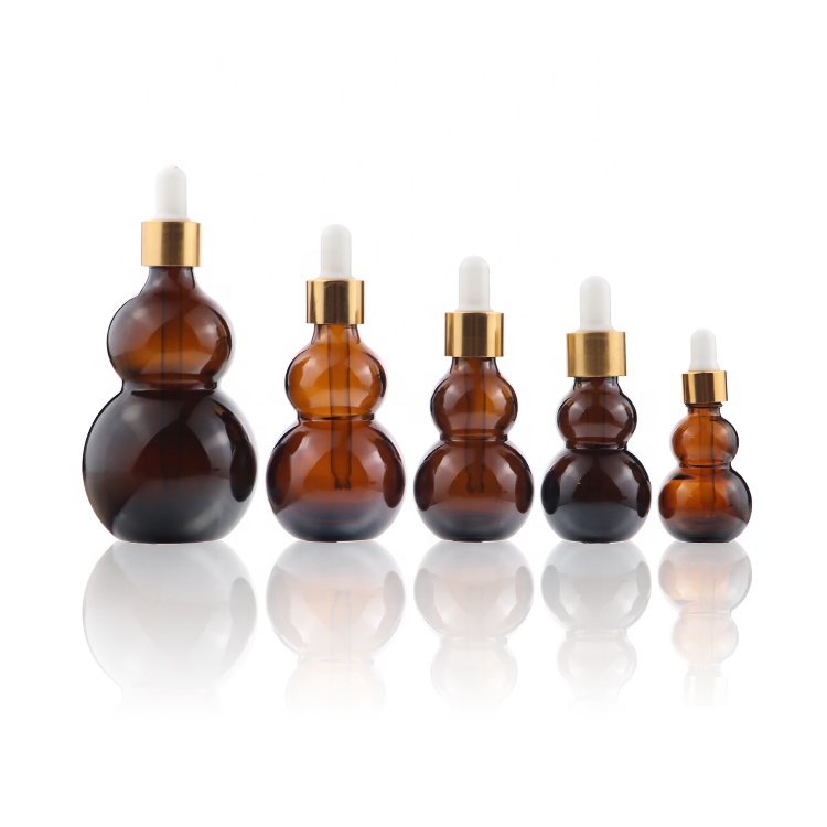 10ml 20ml 30ml 100 ml Hair Face Bottle Serum Glass Essential Oil Cosmetic Packaging With Pump Spray