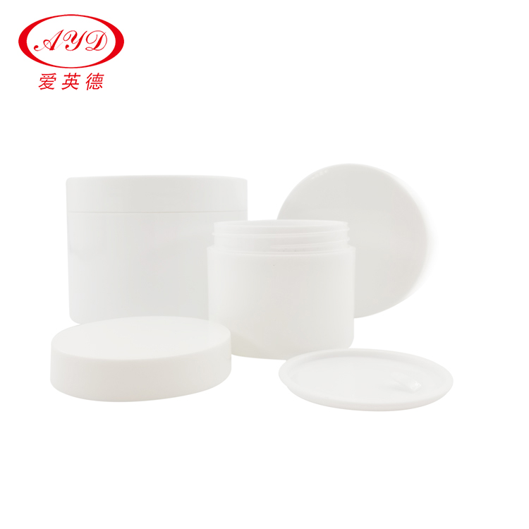10ml 20ml 30ml 50ml 100ml 150ml 200ml 250ml Glossy White Jar Two Wall