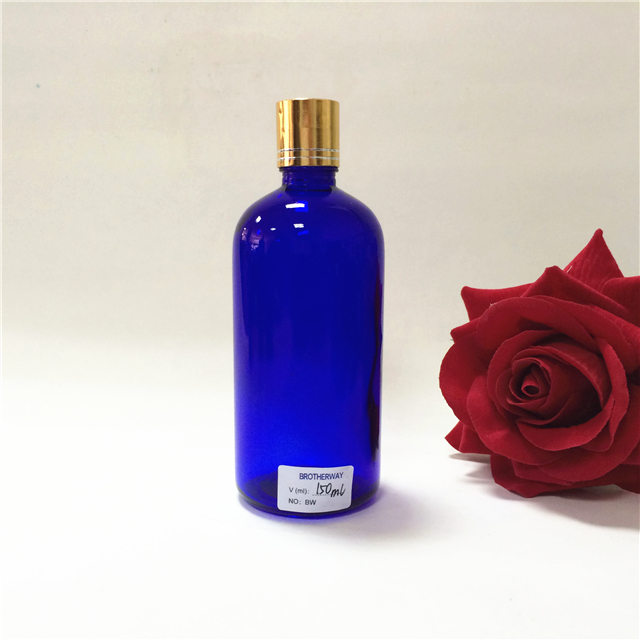 10ml 20ml 30ml 50ml 100ml 150ml 200ml Cobalt blue glass essential oil dropper bottles with child proof cap