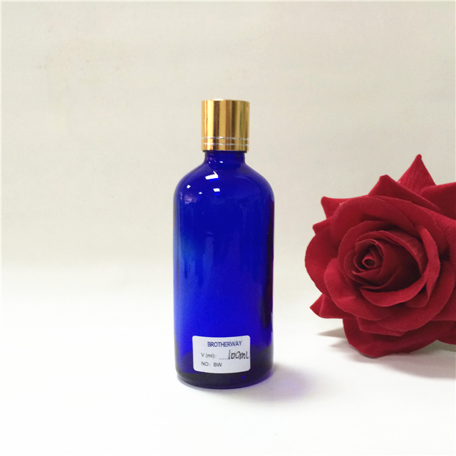 10ml 20ml 30ml 50ml 100ml 150ml 200ml Cobalt blue glass essential oil dropper bottles with child proof cap