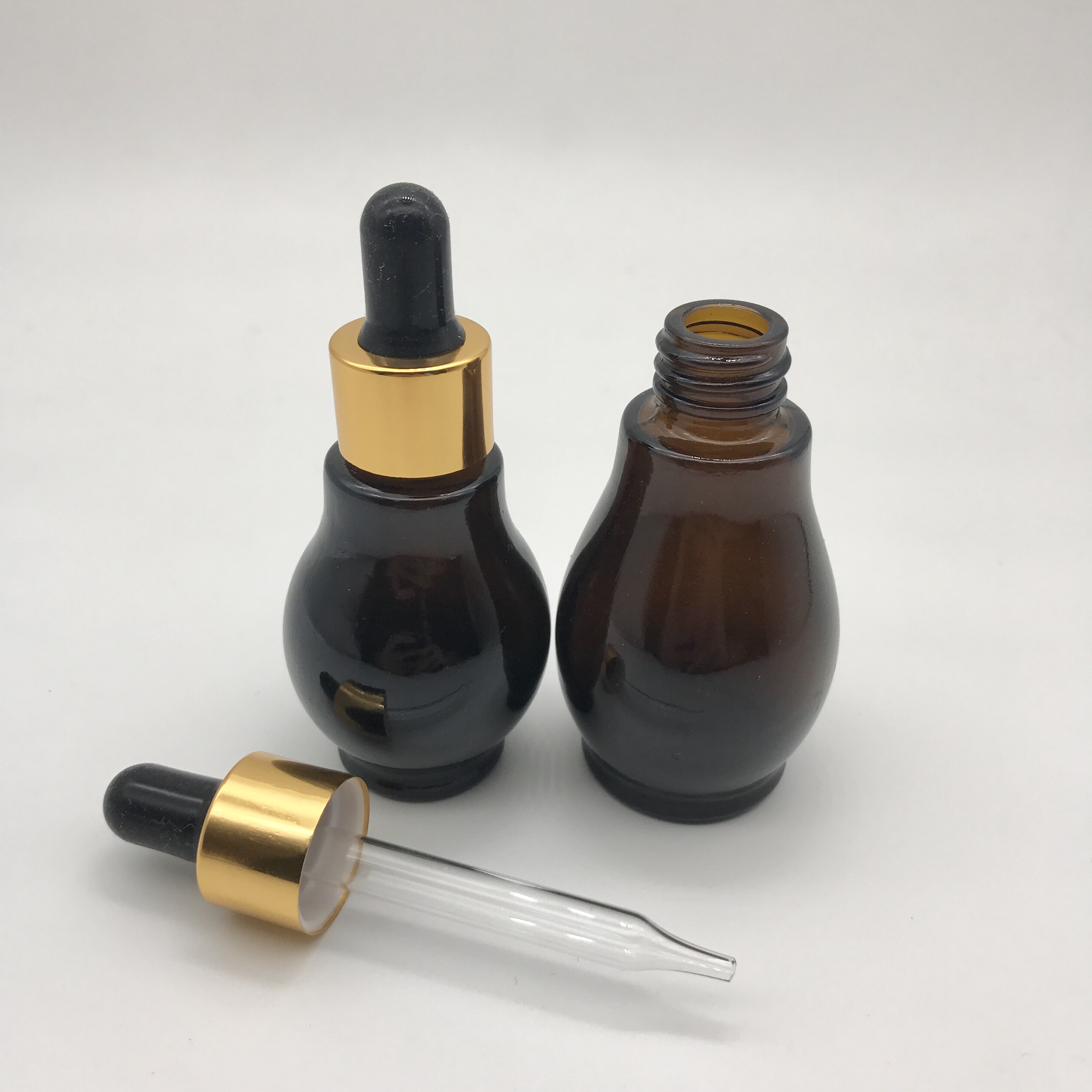 10ml 20ml 30ml 50ml 100ml Brown Amber Oil Bottle Portable Cosmetic Bottle Essential Oil Dropper Bottle