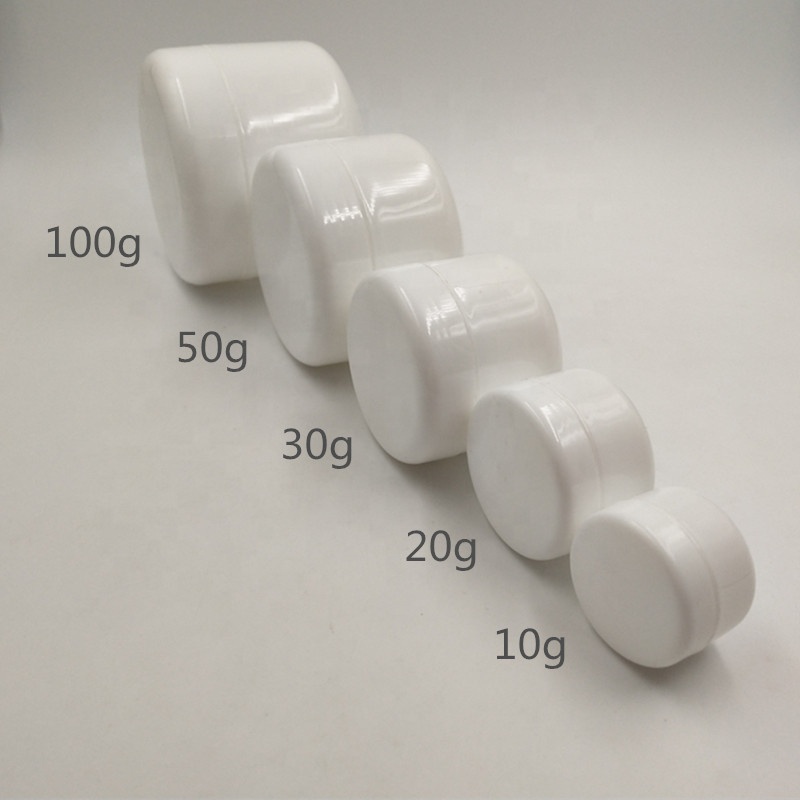 10ml 20ml 30ml 50ml 100ml Plastic Cosmetic Bottle Cosmetic Cream Jar Container Skin Care Cream Bottle for face body cream