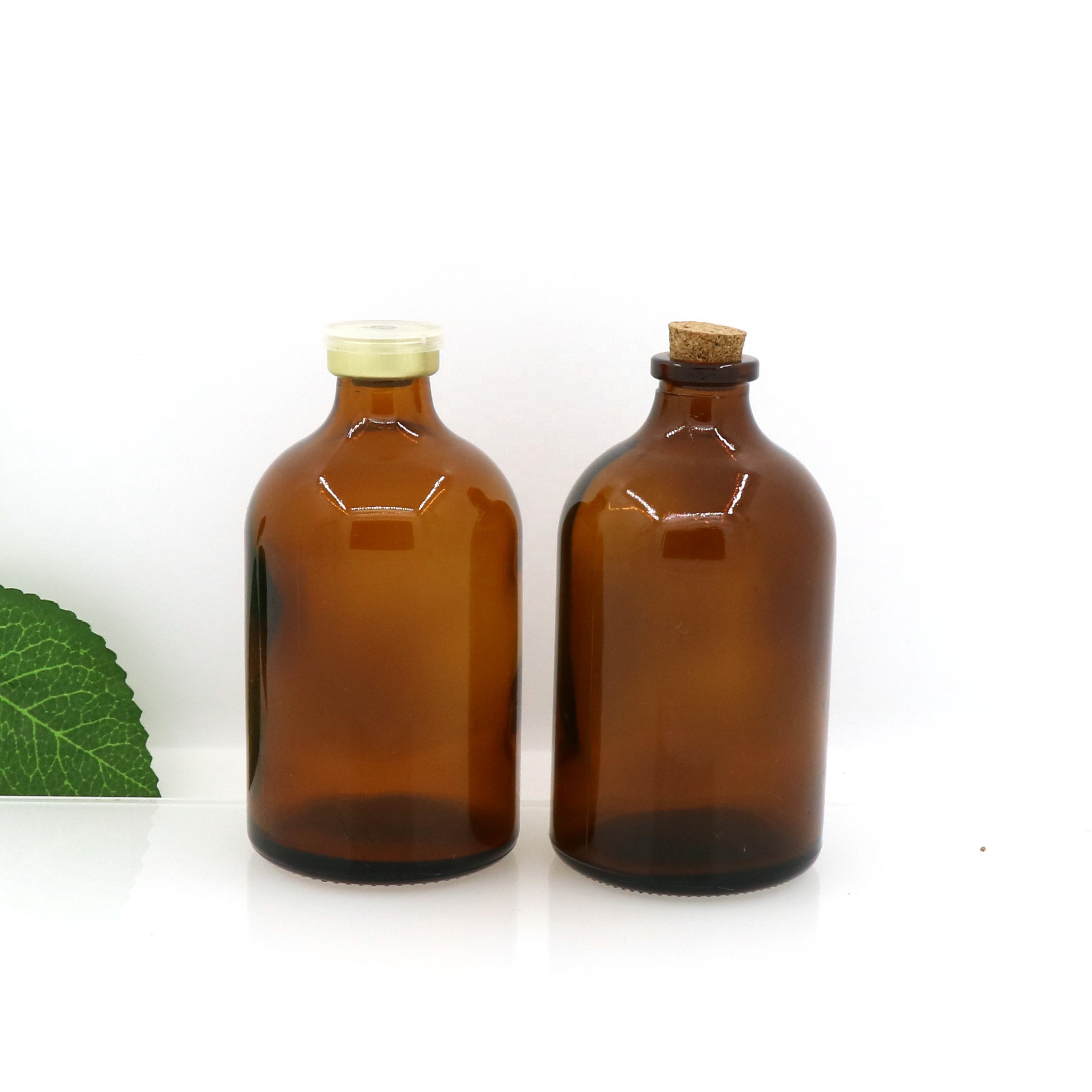 10ml/20ml/30ml/50ml/100ml penicillin bottle penicillin vial amber glass bottle