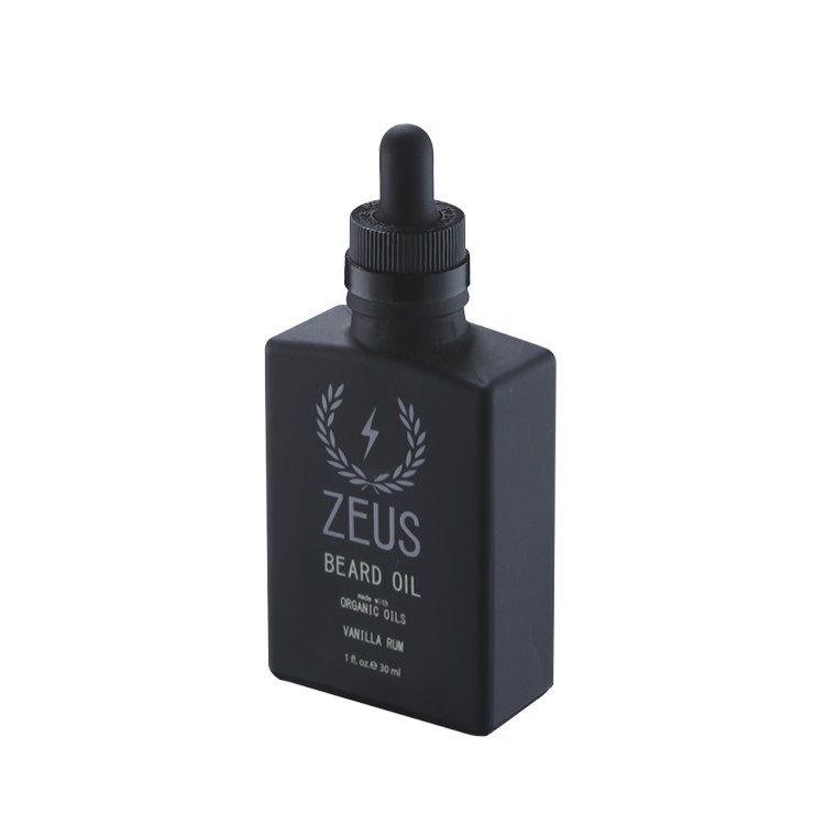 10ml 20ml 30ml 50ml Matte Black Glass Dropper Bottles Essential Oil Bottle Customize 30ml 50ml Frosted Cosmetic Bottle
