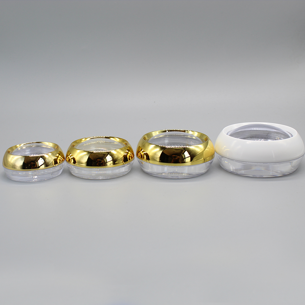 10ml 20ml 30ml 50ml Sample Plastic Clear Cosmetic Loose Powder Jar Container
