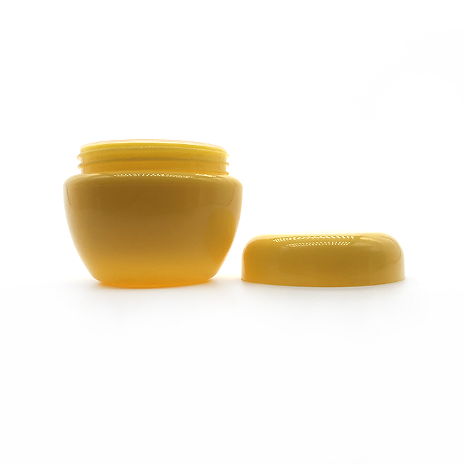 10ml 20ml 30ml 50ml oval shape PP lip balm container jar plastic sample cream jar