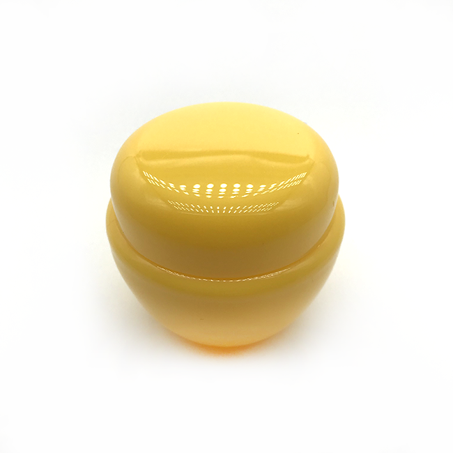 10ml 20ml 30ml 50ml oval shape PP lip balm container jar plastic sample cream jar