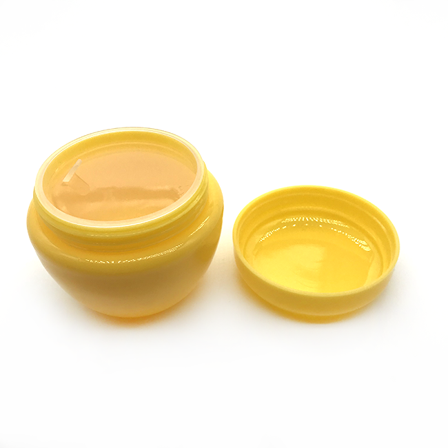 10ml 20ml 30ml 50ml oval shape PP lip balm container jar plastic sample cream jar