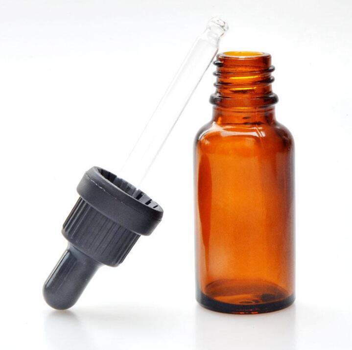 10ml 20ml 30ml Amber Glass Dropper Bottles Essential Oil Bottle Customize 30ml 50ml Cosmetic Bottle