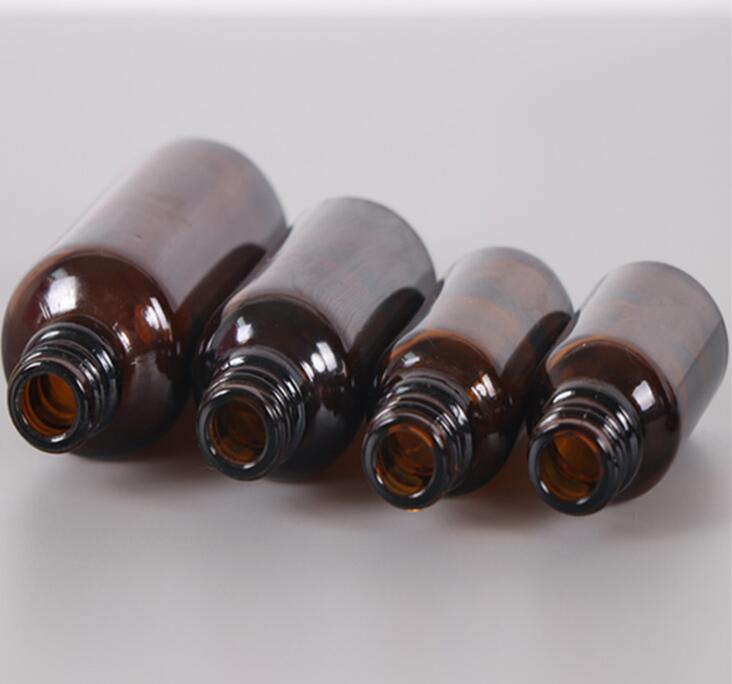 10ml 20ml 30ml Amber Glass Dropper Bottles Essential Oil Bottle Customize 30ml 50ml Cosmetic Bottle