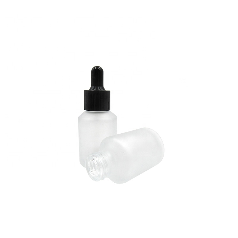 10ml 20ml 30ml Amber Glass Dropper Bottles Essential Oil Bottle Customize 30ml 50ml Frosted Cosmetic Bottle