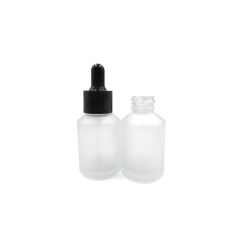 10ml 20ml 30ml Amber Glass Dropper Bottles Essential Oil Bottle Customize 30ml 50ml Frosted Cosmetic Bottle