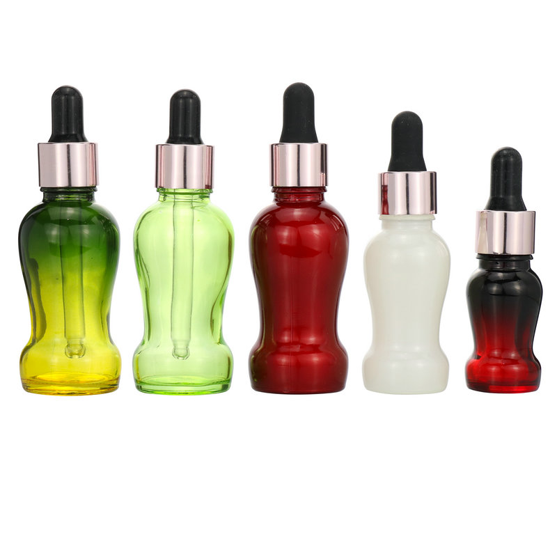 10ml 20ml 30ml Amber red Glass Liquid Reagent Pipette Bottle Eye Dropper bottles Drop bottle