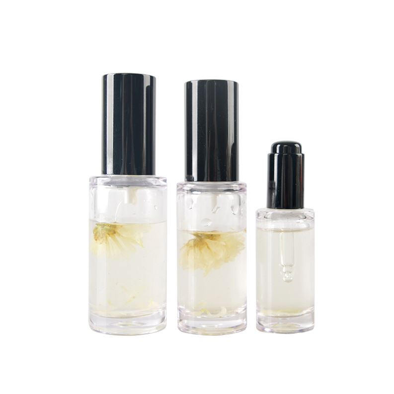 10ml 20ml 30ml heavy wall PETG cosmetic plastic dropper bottle