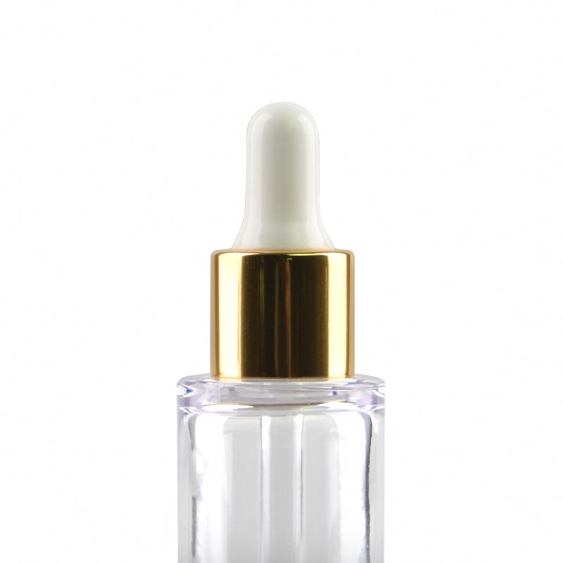 10ml 20ml 30ml heavy wall PETG cosmetic plastic dropper bottle