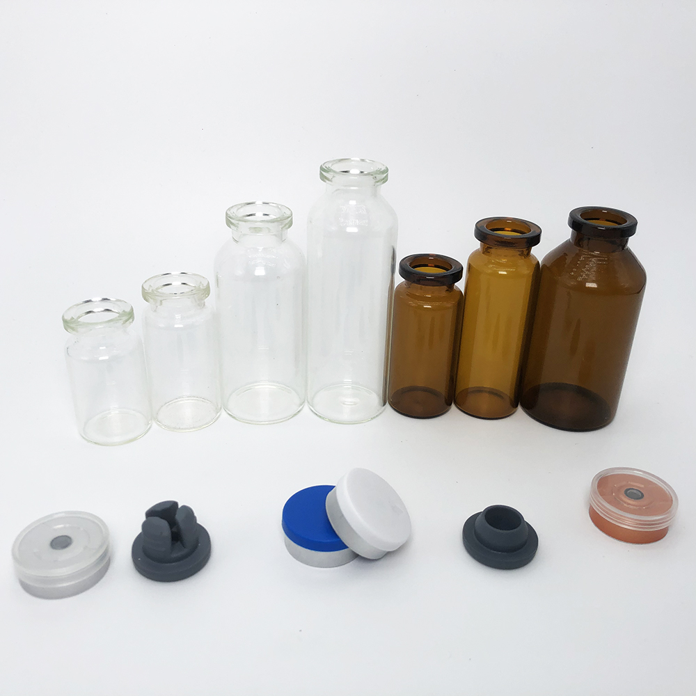 10ml 20ml 30ml low borosilicate and soda lime glass pharmaceutical glass vial