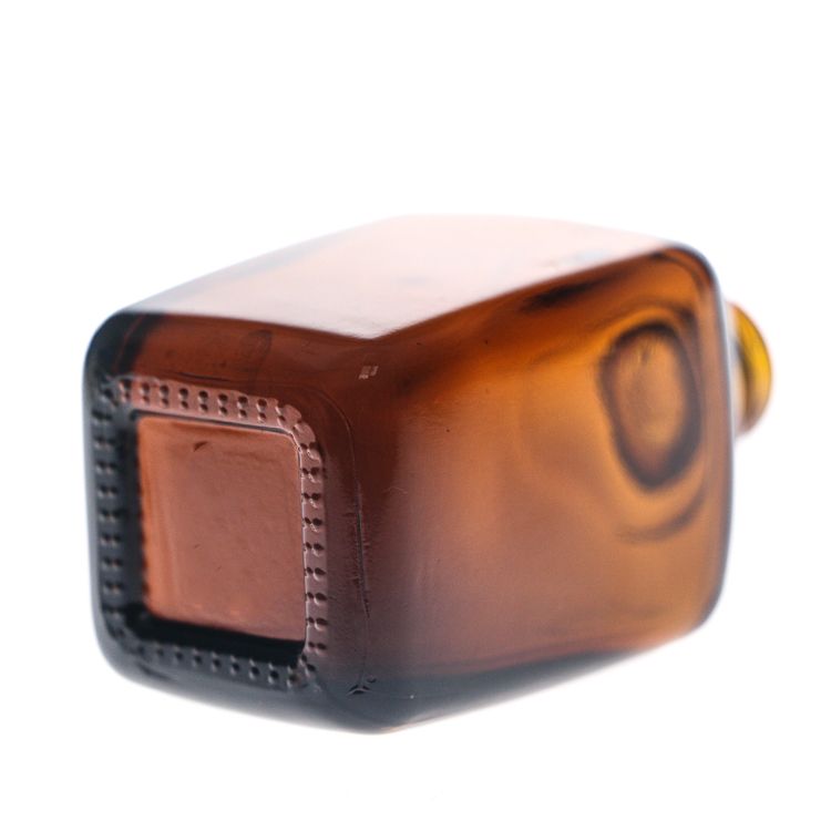 10ml 25ml 35ml 50ml 100ml Custom Empty Amber Square Glass Essential Oil Dropper Bottle