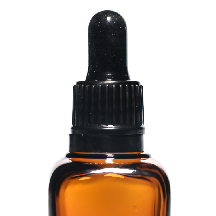 10ml 25ml 35ml 50ml 100ml Custom Empty Amber Square Glass Essential Oil Dropper Bottle
