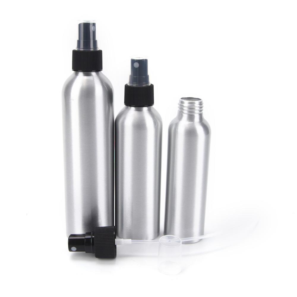 10ml 30ml 50ml 100ml 120ml 150ml 250ml Aluminum Bottle Mice Fine Mist Spray Bottle