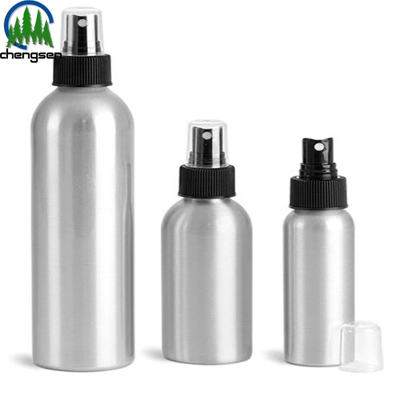 10ml 30ml 50ml 100ml 150ml Empty Aluminum water bottle liquid spray pump Bottle Cosmetic bottle