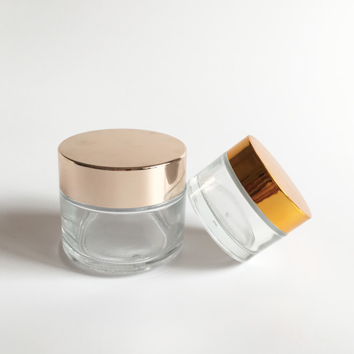 10ml 30ml 50ml 80ml 100ml matte frosted body skin care cream cosmetic glass jars with plastic cap