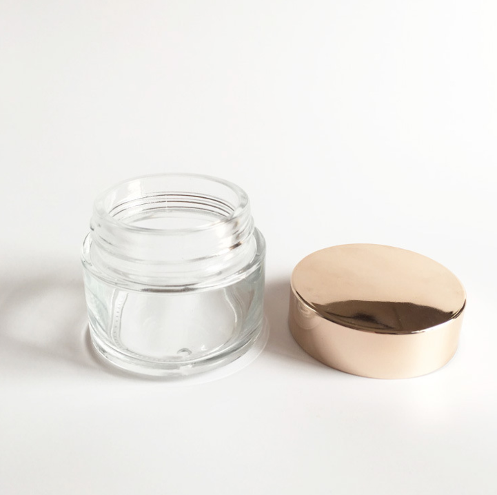 10ml 30ml 50ml 80ml 100ml matte frosted body skin care cream cosmetic glass jars with plastic cap