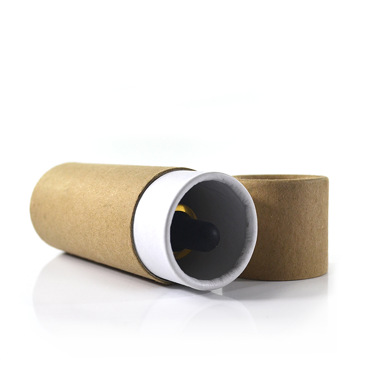 10ml 30ml 50ml Cosmetic Packaging Paper Tube White Brown Black Dropper Essential Oil Screen Printing Personal Care
