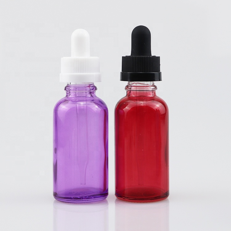 10ml 30ml 60ml 120ml glass bottle with childproof dropper beauty oil packing for fashion woman