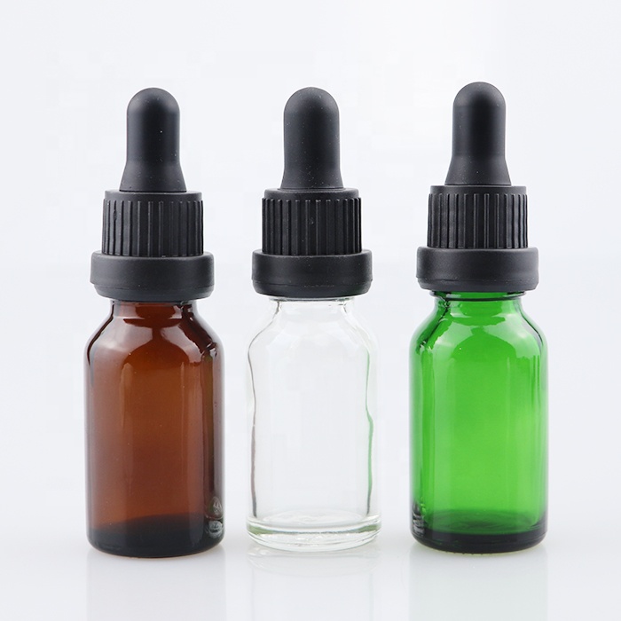 10ml 30ml 60ml portable hair oil bottle with temper evident cap essential oil bottle luxury dropper bottle