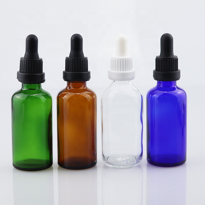 10ml 30ml 60ml portable hair oil bottle with temper evident cap essential oil bottle luxury dropper bottle