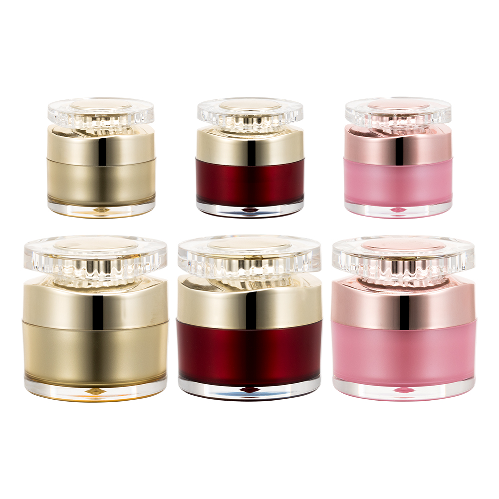 10ml 30ml cosmetic cream jar OEM packaging for private brand face cream container