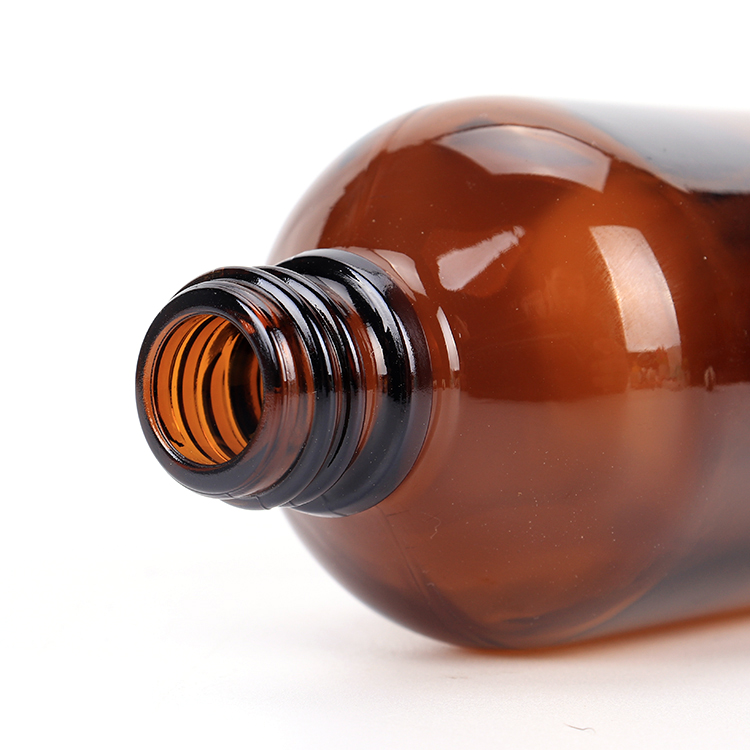 10ml 50ml 100ml Cosmetic Packaging Amber Glass Dropper Essential Oil Bottle