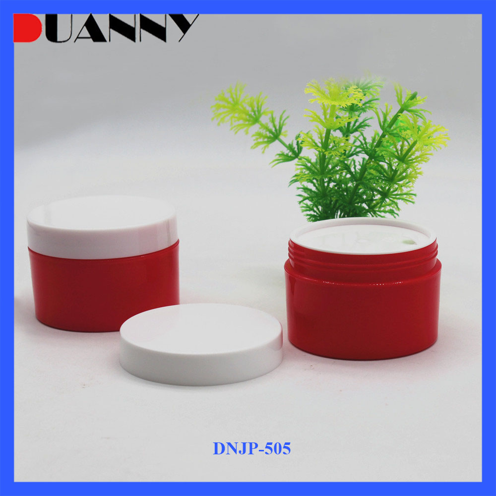 10ml 50ml 80ml 120ml 200ml 300ml 500ml Plastic Round Empty Cosmetic Bamboo Jar Container for Skin Care
