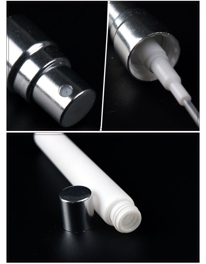 10ml Aluminum Cap Travel Portable Glass Perfume Bottle With Sprayer