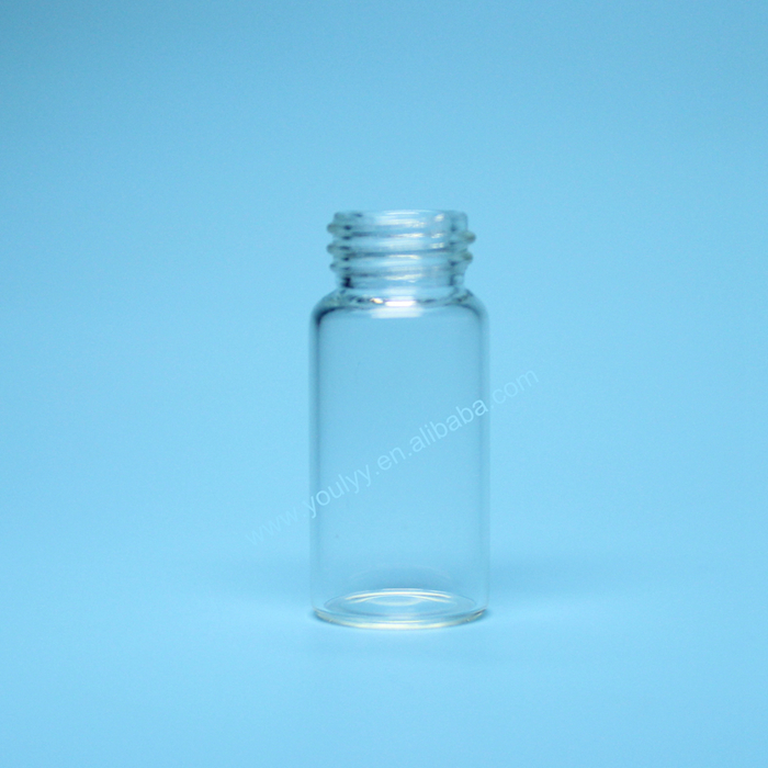 10ml Amber Clear Transparent Screw Glass Vials Glass Bottle With Cap