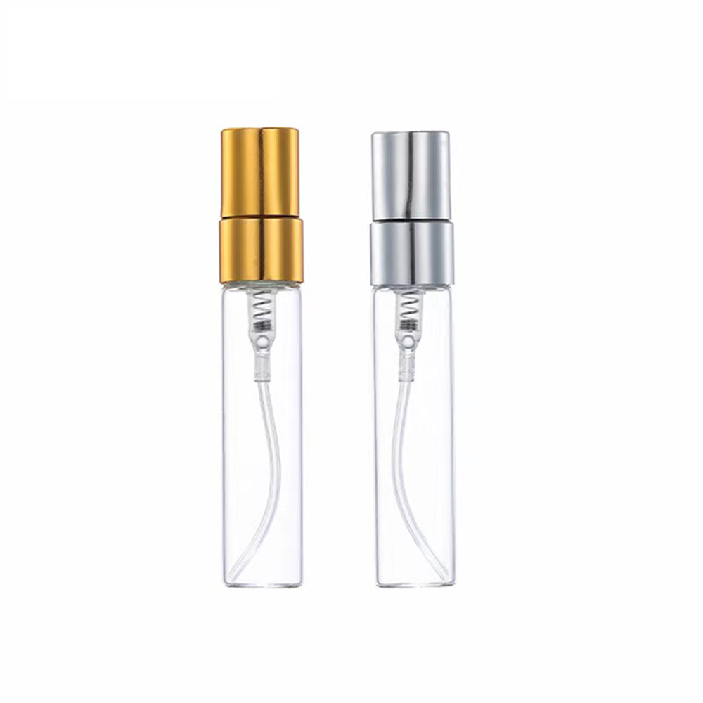 10ml Anodized Aluminum Black UV 17mm Perfume Bottle Spray Glass Perfume Empty Bottle