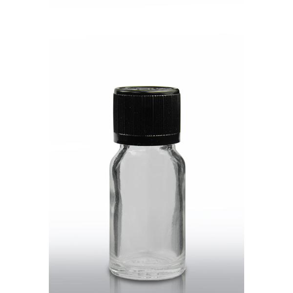 10ml Clear DIN18mm Euro Glass Bottle Essential Oil Glass Bottle with dropper or screw cap or fine mist spray