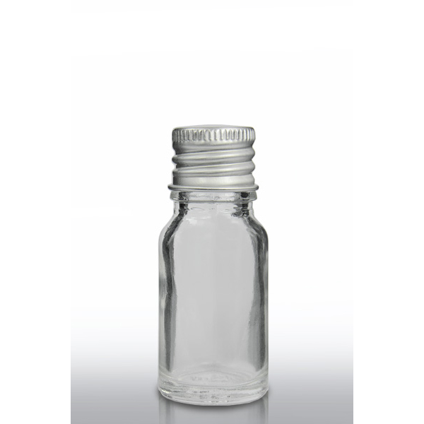 10ml Clear DIN18mm Euro Glass Bottle Essential Oil Glass Bottle with dropper or screw cap or fine mist spray