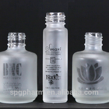 10ml Clear Glass Roll on Bottle for personal care