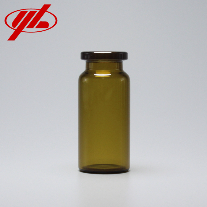 10ml Clear or Amber Pharmaceutical Injection Crimp Top Neck Tubular Glass Bottle Vial