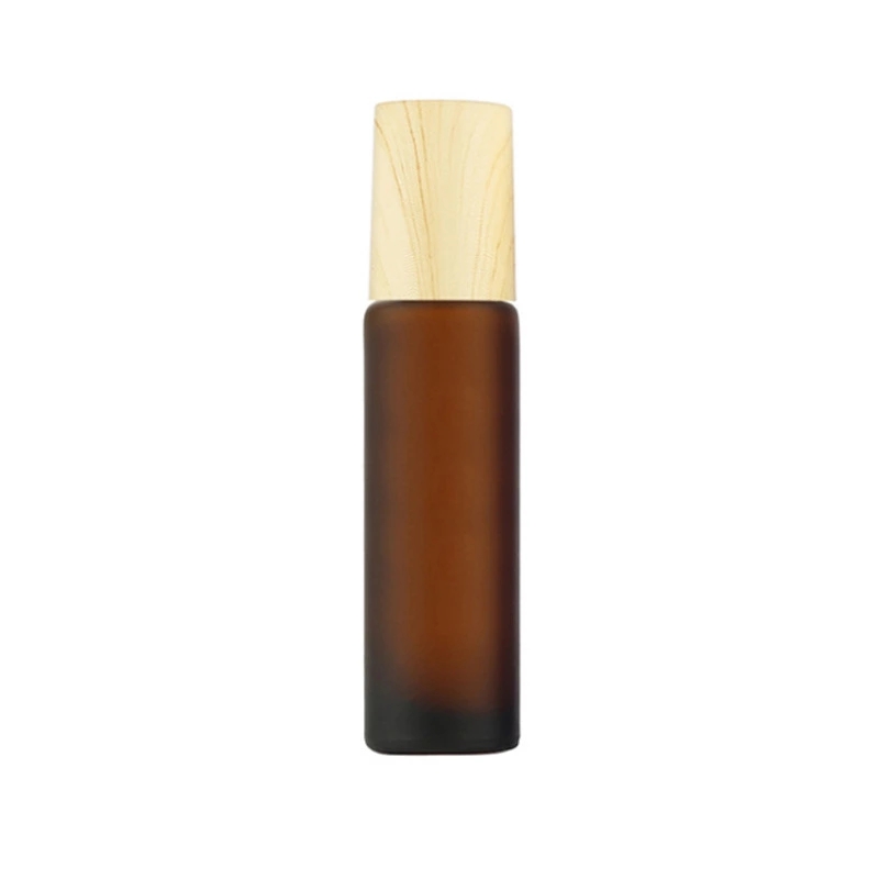 10ml Colorful Frosted Bottles Personal Care Empty Glass Perfume Roll On Bottles Essential Oil Roller Bottles