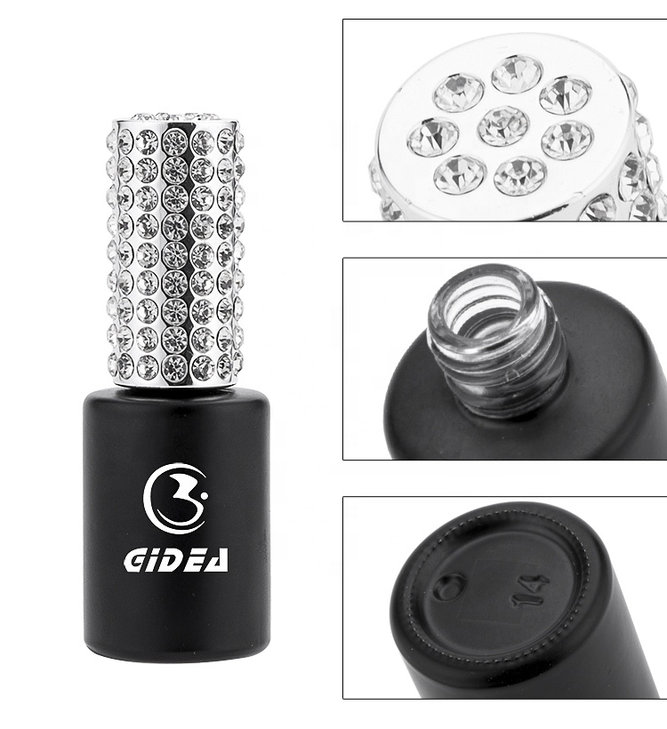 10ml Cylinder Glass Empty Nail Polish Container