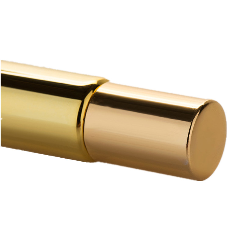 10ml Electroplate UV Glass Roll On Bottle Essential Oil Perfume Glass Bottle Silver Gold Black Color