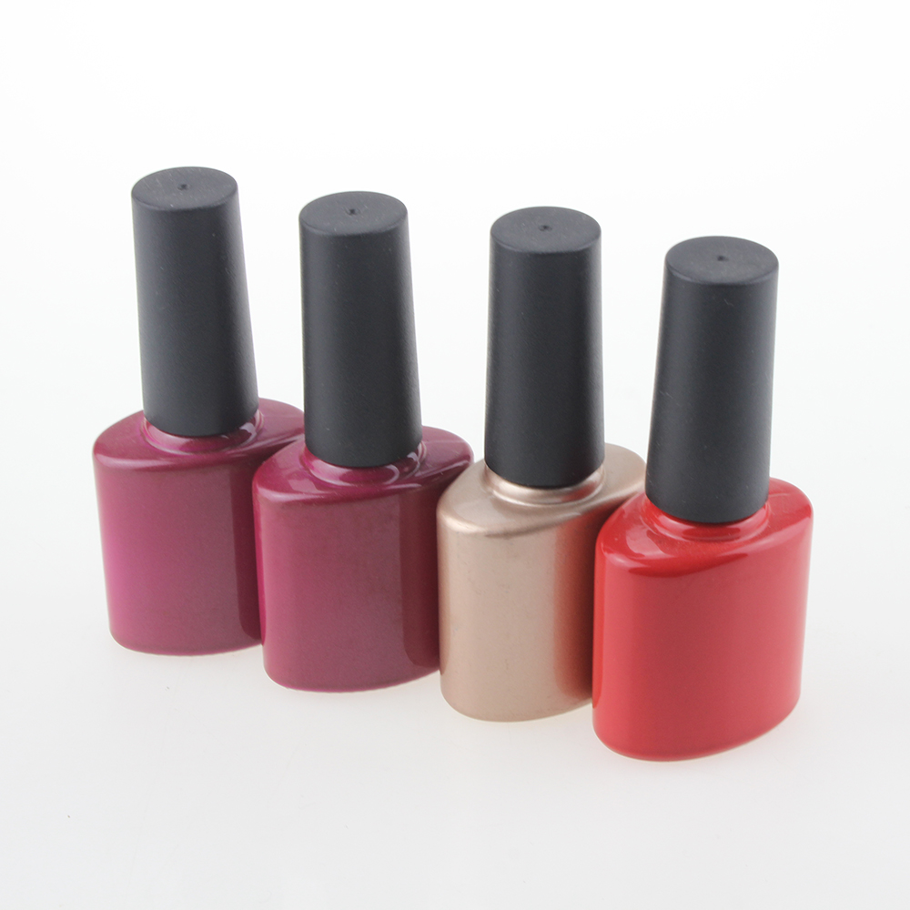 10ml Empty Bottle Nail Gel Polish With Plastic Cap,bamboo nail polish bottle
