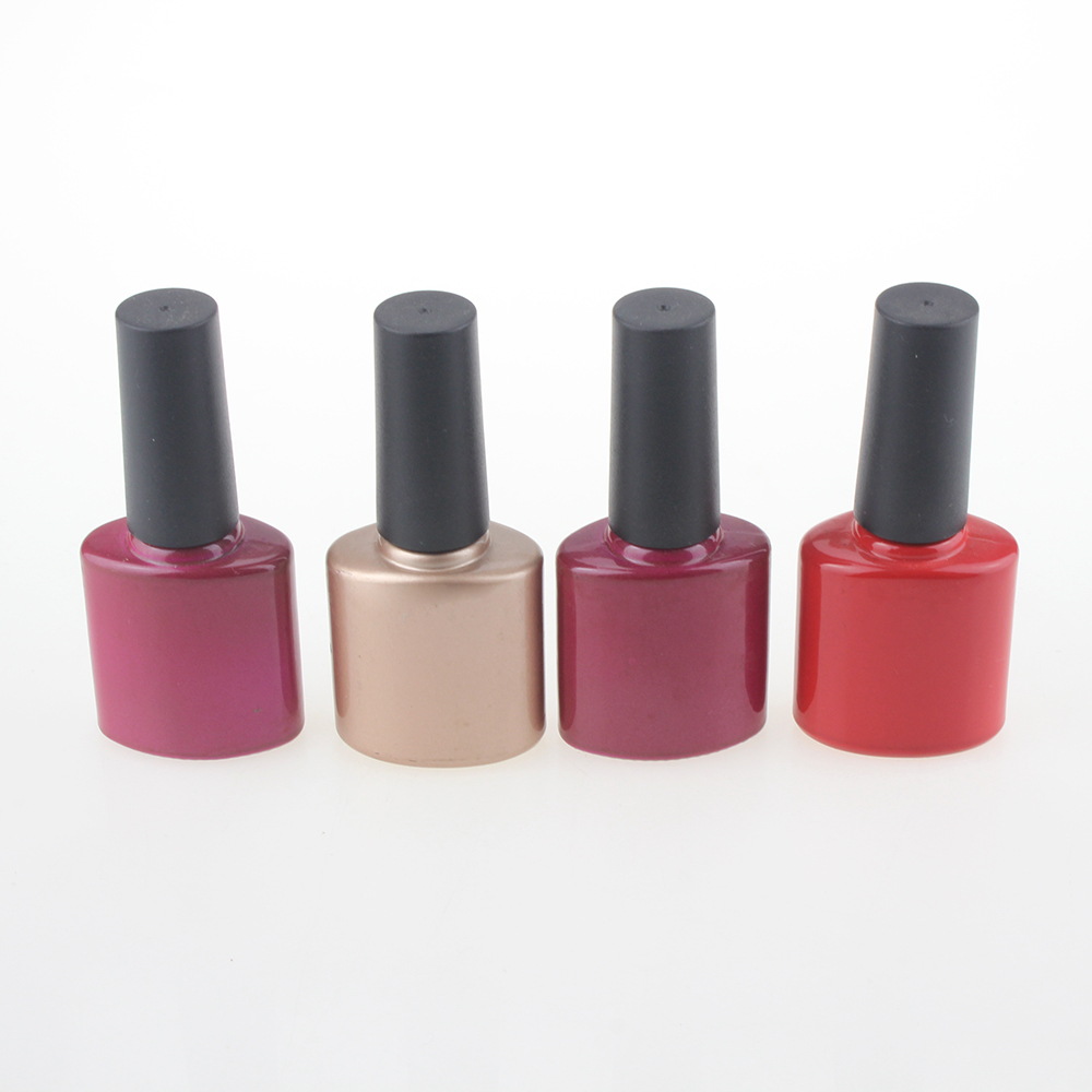 10ml Empty Bottle Nail Gel Polish With Plastic Cap,bamboo nail polish bottle