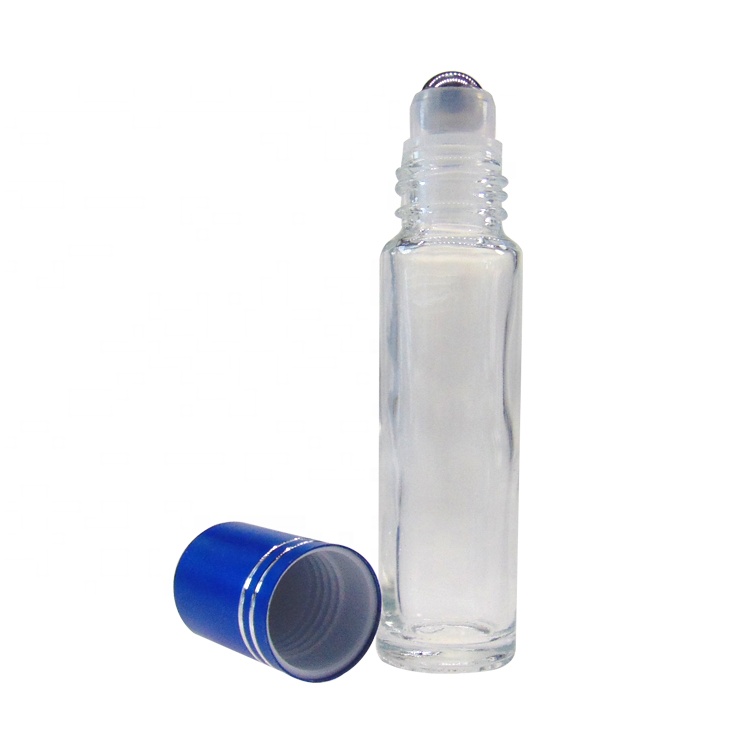 10ml Empty Cosmetic Bottles With Stainless Steel Roller Ball
