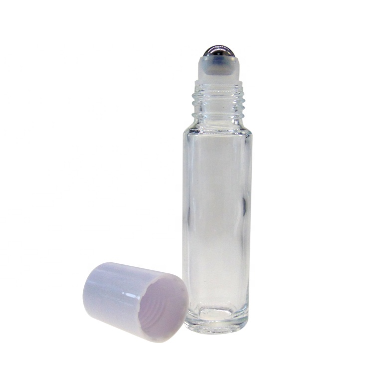 10ml Empty Cosmetic Bottles With Stainless Steel Roller Ball