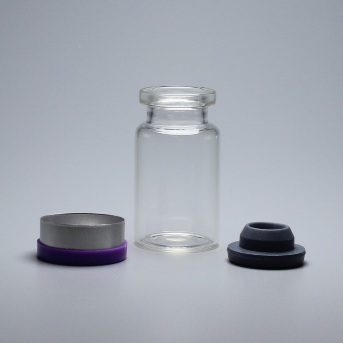 10ml Empty Glass Boxes Vials with Stopper Seals Cosmetic Bottles DIY Clear Transparent Glass Jars Containers