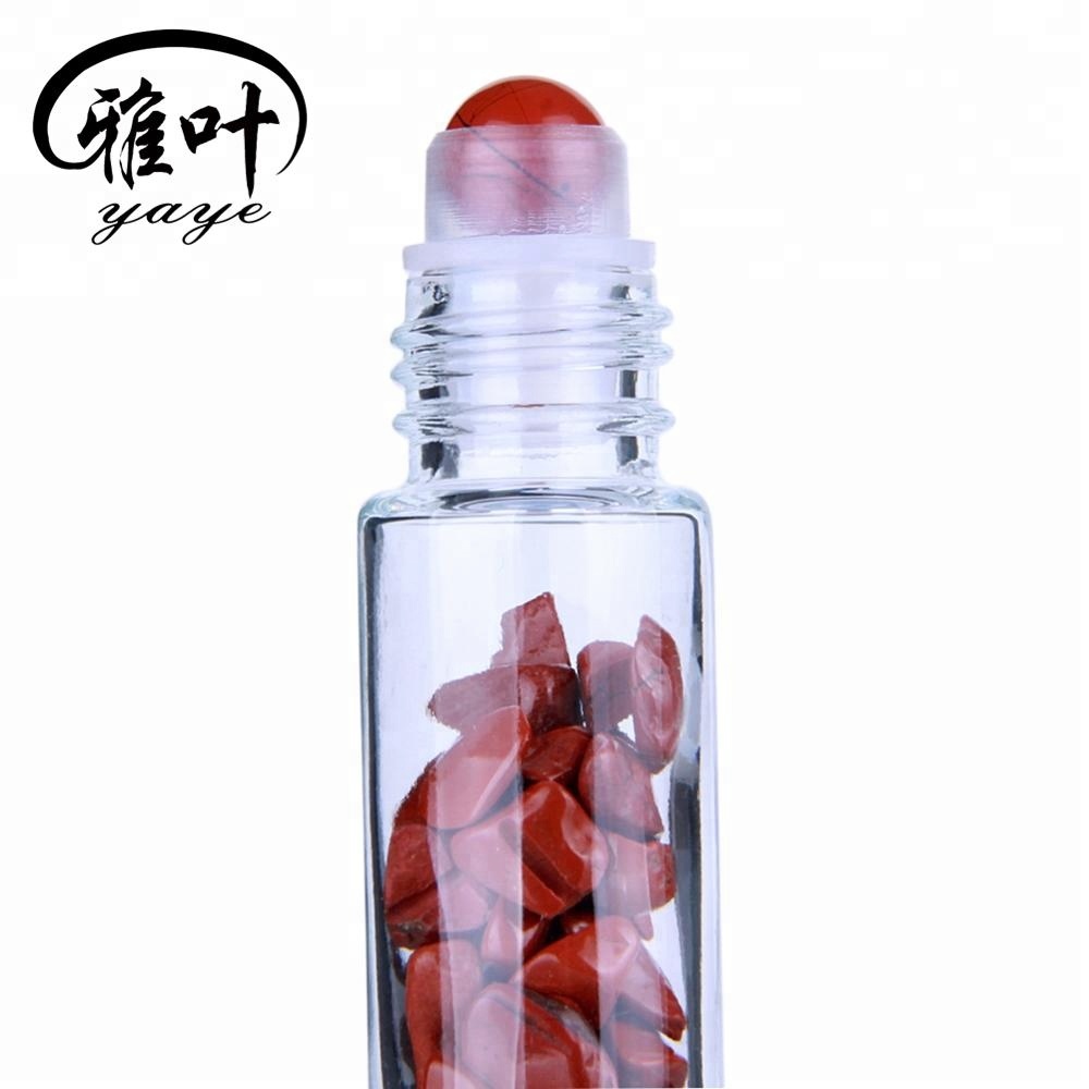 10ml Essential Oil Bottles Natural Gemstone Roller Bottle
