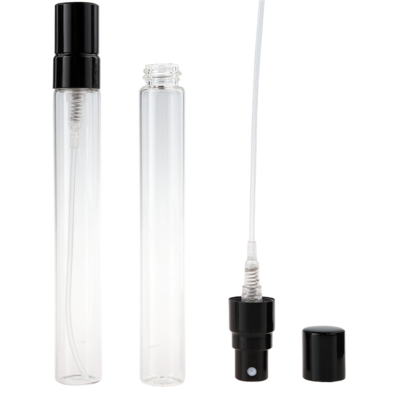 10ml Glass Perfume Bottle Empty Refillable Spray Bottle Small Perfume Atomizer Perfume Sample Vials test glass bottle